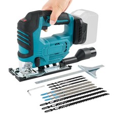 Scie sauteuse sans fil compatible avec batterie Makita 18 V outil de coupe de...