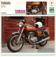 YAMAHA TX 750 TX750 1972 