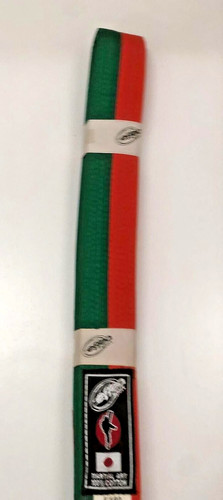 Ceinture karaté bicolore - de,
