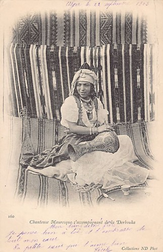 Algérie chanteuse mauresque - algérie,