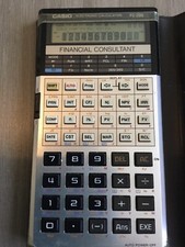 Casio FC 200 Business Finance Calculator Calculatrice Vintage