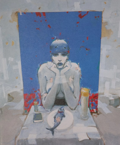 Enki bilal bleu sang ex - enki,
