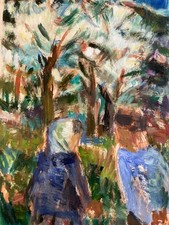 Belle Peinture Portrait Femme