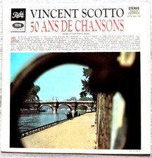 Disque vinyle LP 33t / 30cm – Vincent Scotto - 50 ans de chansons vol 1     D973