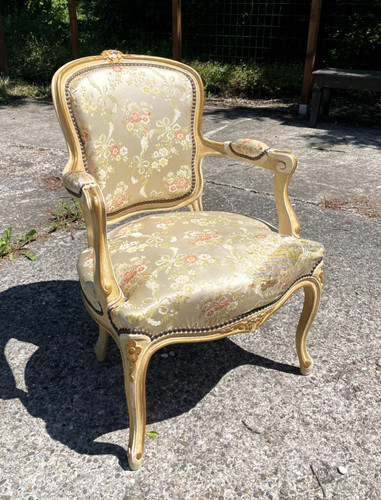 Fauteuil style louis en - louis, xv