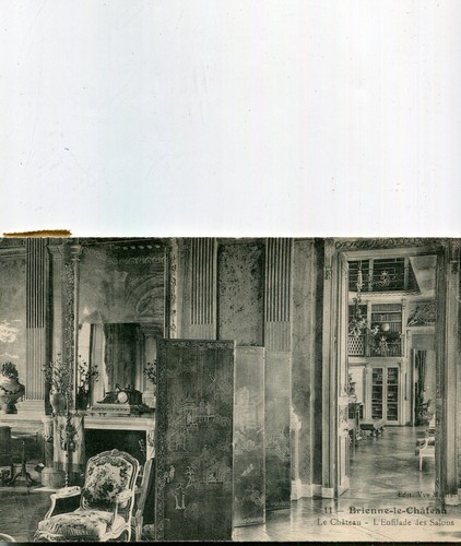 Carte brienne chateau - carte,