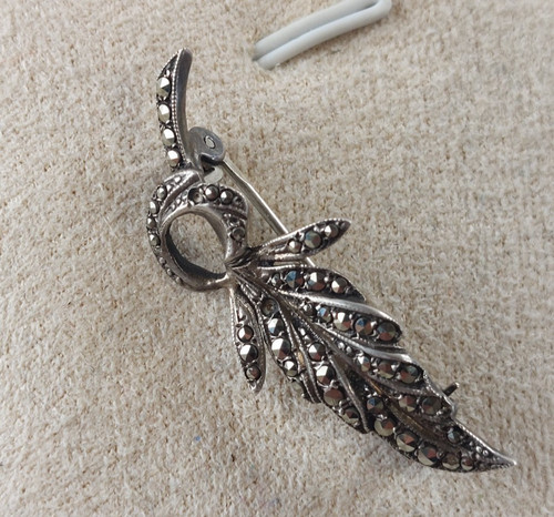 Ancienne broche argent - ancienne, broche,