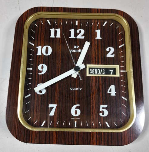 Horloge murale vintage vedette - horloge,