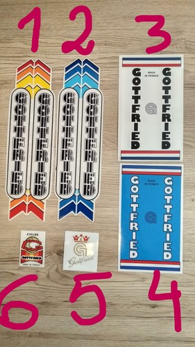 Gottfried vintage sticker bike - gottfried,