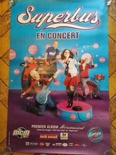   Affiche  Superbus en concert  80 cm x 1m20  Aéromusical 2002