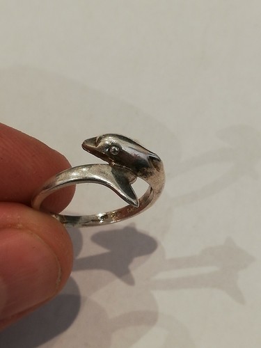 Bague femme vintage dauphin - femme,