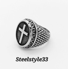 Bague Vintage En Acier