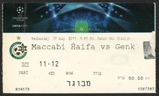 Maccabi Haifa Vs Genk Uefa