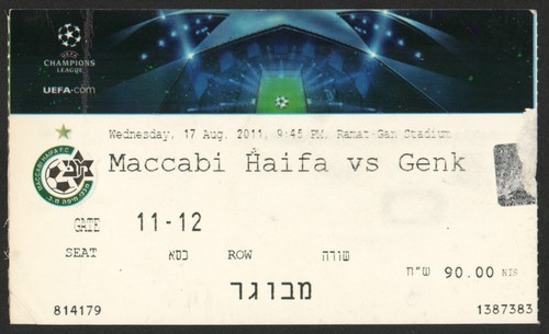 Maccabi haifa genk uefa - haifa,