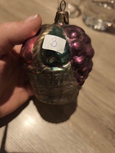 Superbe ancienne boule noel - ancienne,