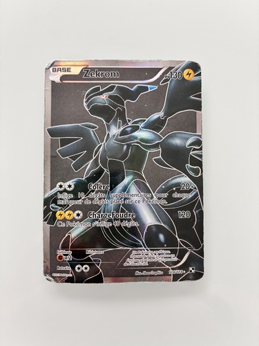Carte pokémon zekrom - carte,