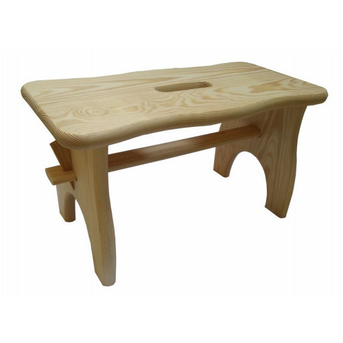 Tabouret bois pin cm - tabouret,