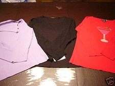 Lot of 3 Knit Tops (1 is NWT)