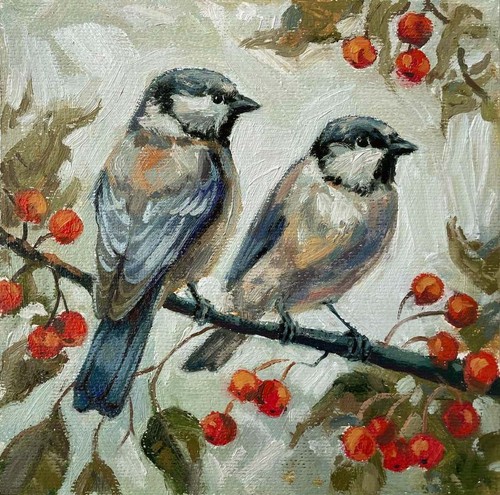 Peinture huile originale - à, l'huile