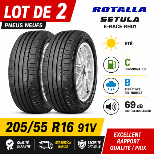 Lot pneus 205 - de, 2