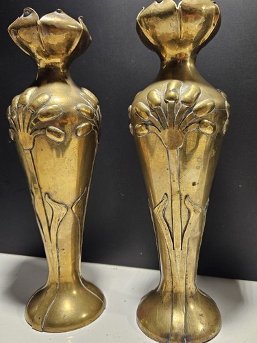 Paire vase art nouveau - vase,