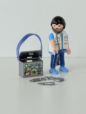 +++ Playmobil Médecin vétérinaire docteur stéthoscope valise QUICK France  +++
