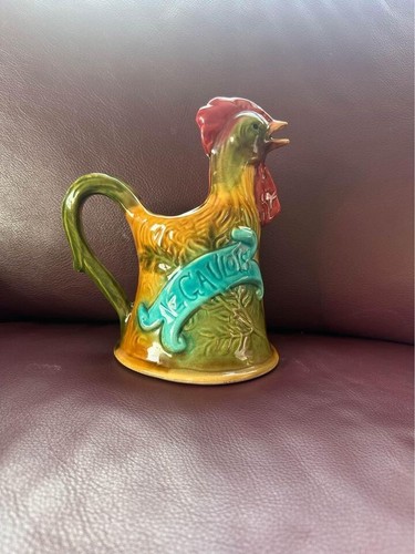 Pichet barbotine coq - , le