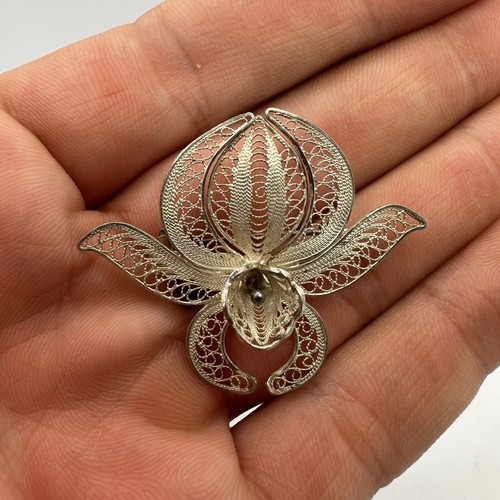 Broche ancienne argent - ancienne,,