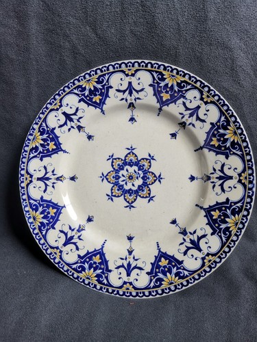 Assiette faïence