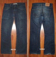 JEANS LEVIS 512 "Bootcut" W29 L32 (FR t39)  bleu stone délavé 1008