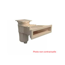 Skimmer pour Piscine Béton et Liner 17,5L Beige Sable - PR 234NSA