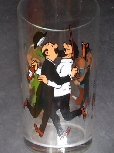 Herge tintin verre 1974 - verre,