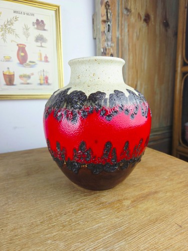 Vase bay keramik west germany - vase,