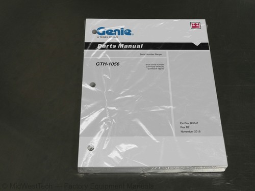 Terex genie gth 1056 - genie, gth-1056