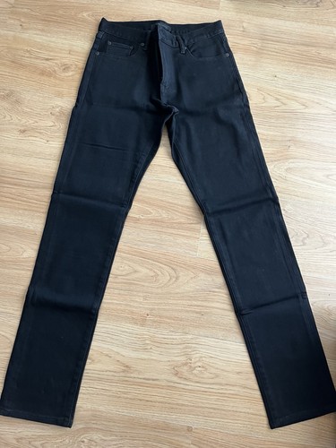 Jean noir coupe droite taille - noir,