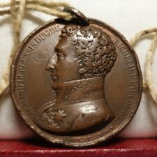 1822 Odessa Founder Duplessis Duc de Richelieu 41mm French medal Ukraine 