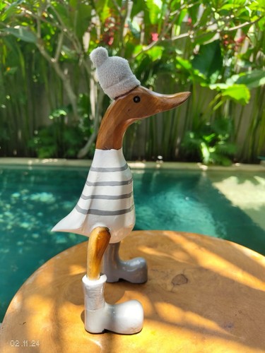 Bali wood canard - wood, bois