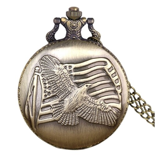 Montre gousset aigle american - montre,