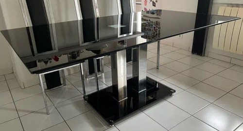 Table manger verre - à,