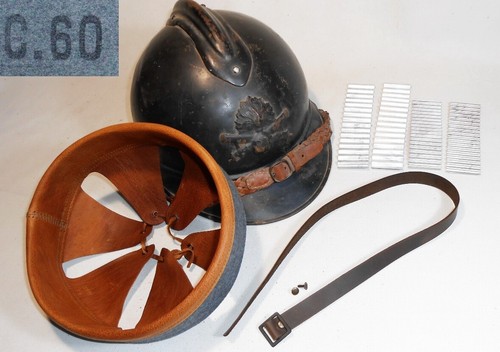 Coiffe intérieure cuir marron