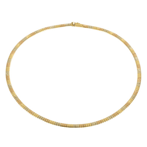 Collier ras cou trois ors - ras,