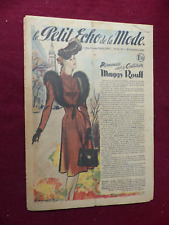 LE PETIT ECHO DE LA MODE  n° 42 - 45 du 8 novembre  1942