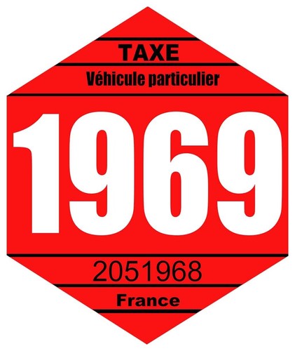 Sticker vignette vintage - sticker,