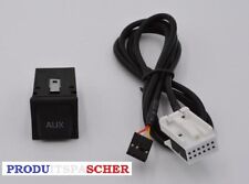Auxiliaire avec boitier jack pour autoradio vw  rcd310 rcd510 rns315 rns510