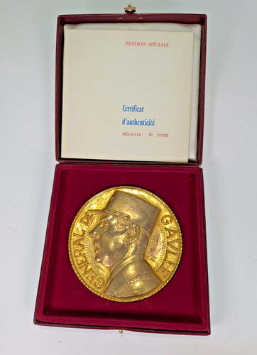 Charles gaulle médaille - [charles,