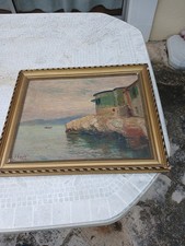 Ancienne peinture huile - l,