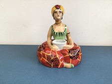 HENRI DELCOURT PORCELAINE STYLE ORIENTALISTE à restaurer