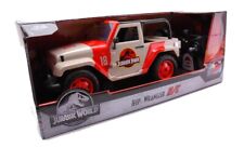 Miniature Voiture Radio Commandée Rc Jada Toys JURASSIC WORLD JEEP RADIOCONTROL