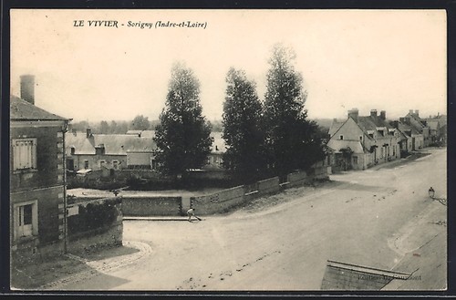 Cpa sorigny vivier - sorigny,, le