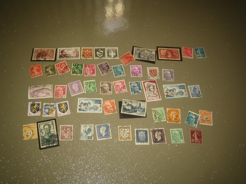 France lot timbres - france, 50